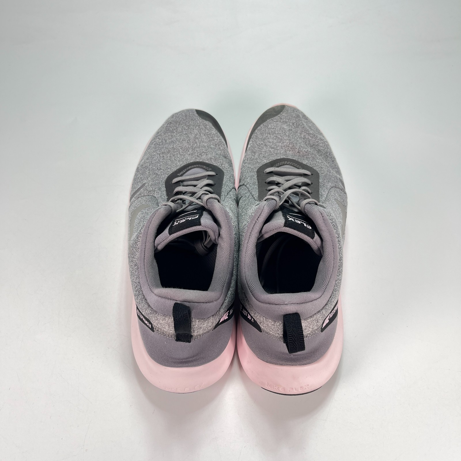 Nike Flex Experience RN 8 Grey Pink Running Shoes AJ5908-001 Women’s Size 11