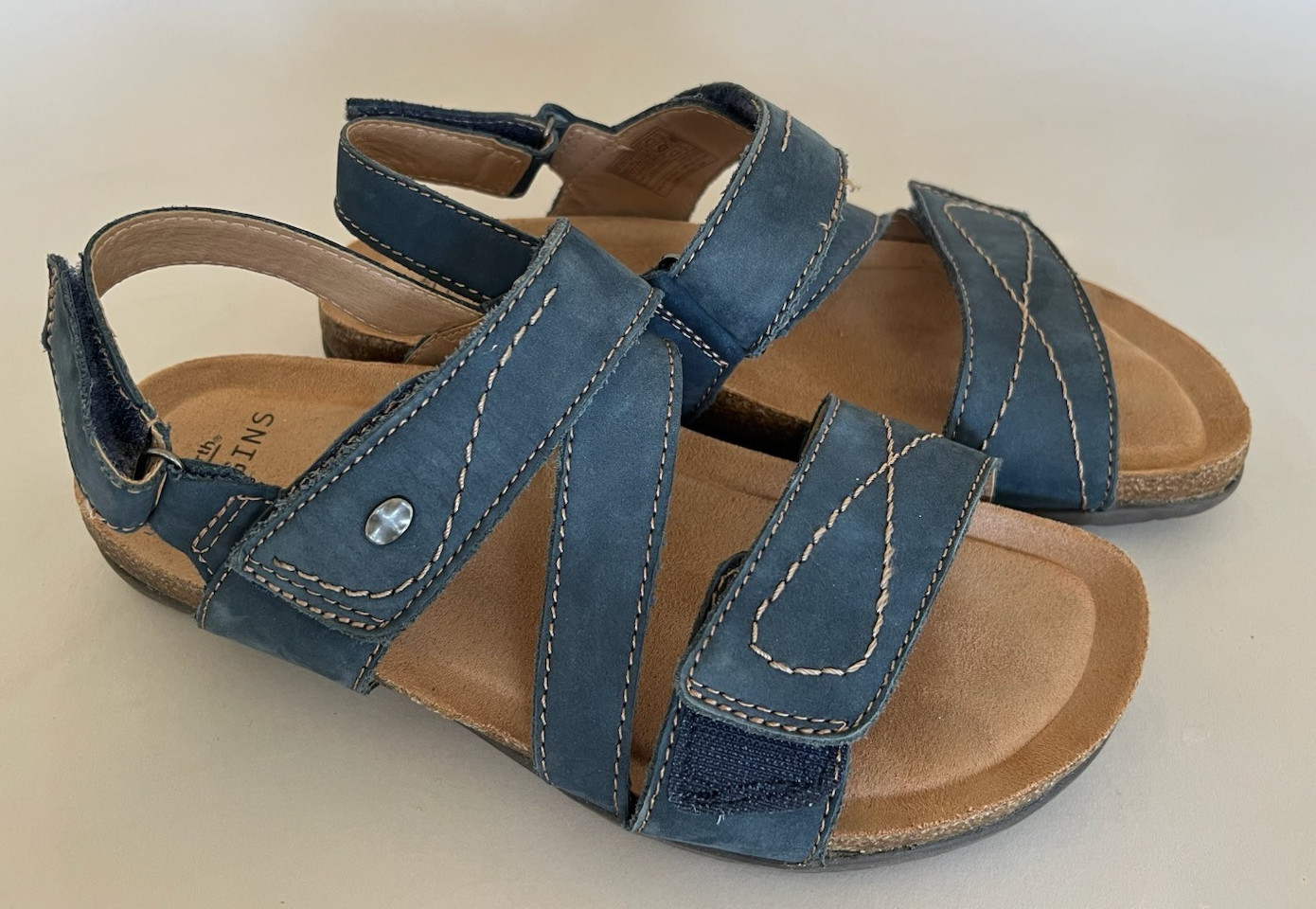 Earth Origins Orono Odette Strappy Sandles Women’s Size 7.5 Blue