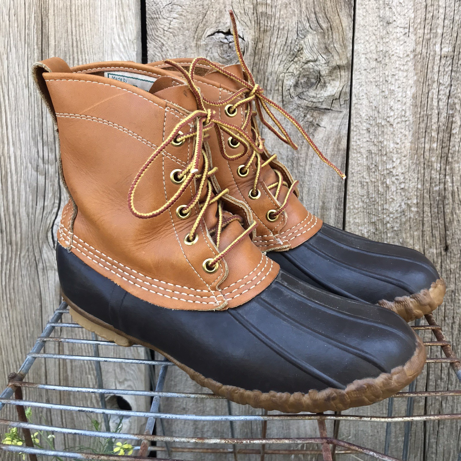 Vintage 80s L.L. Bean Maine Hunting Shoe Ladies Size 8 USA Made