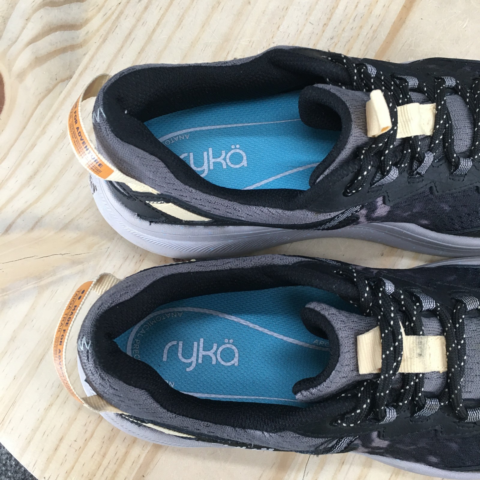 Ryka Shoes Womens 10 M Taiga Trail Sneakers Multicolor Lace Up Low Top Athletic