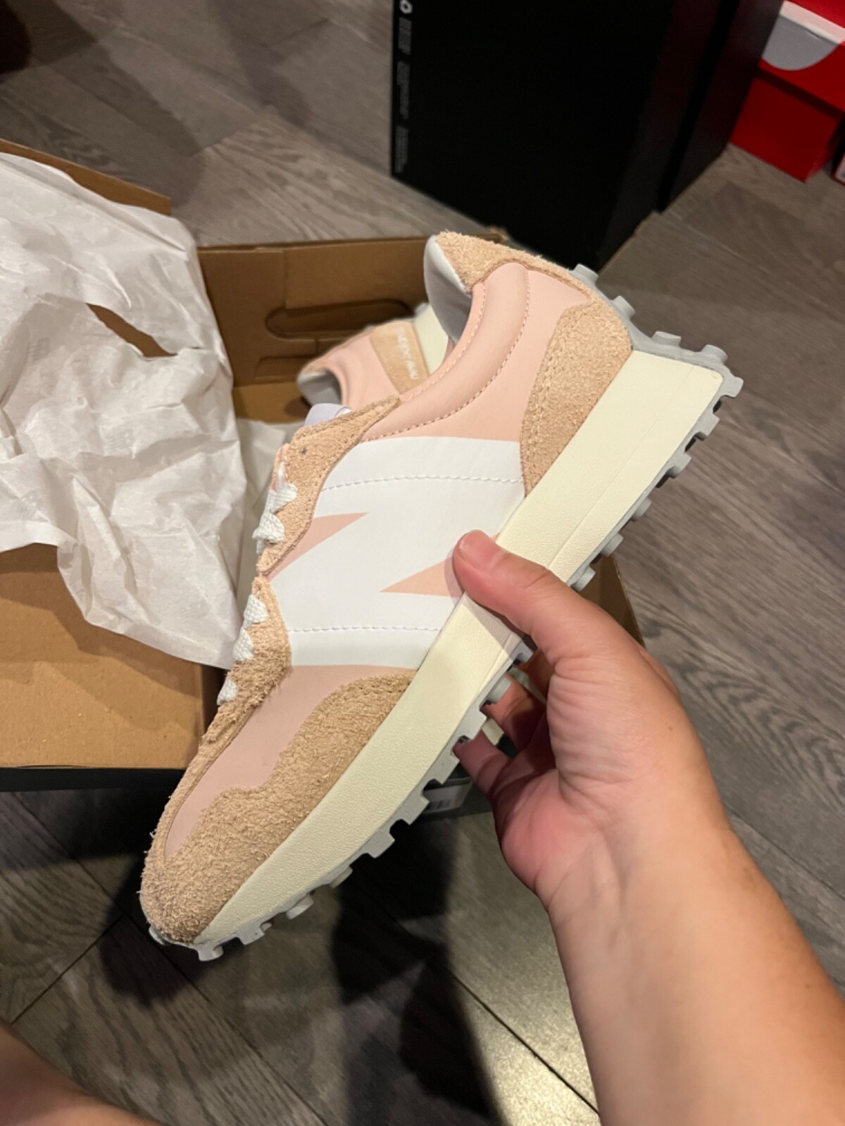 New Balance 327 ‘Dark Vintage Rose Angora’ U327LN unisex adult size NWB