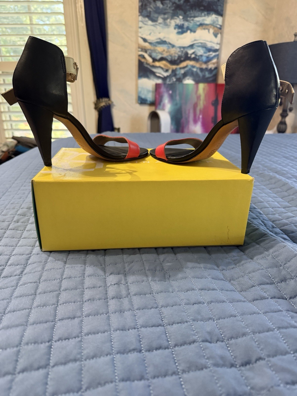Trina Turk La Jolla Heels. Size 6.5. Orginal Box And Packaging Included