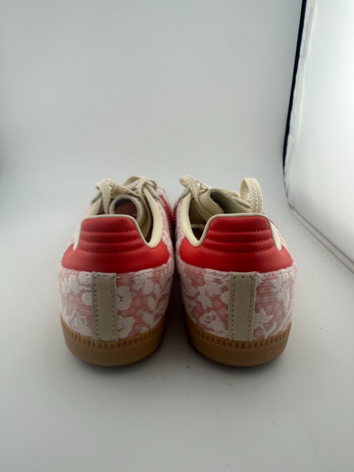 WORN adidas Samba OG Liberty London Better Scarlet JR8841 Size 6W NO BOX