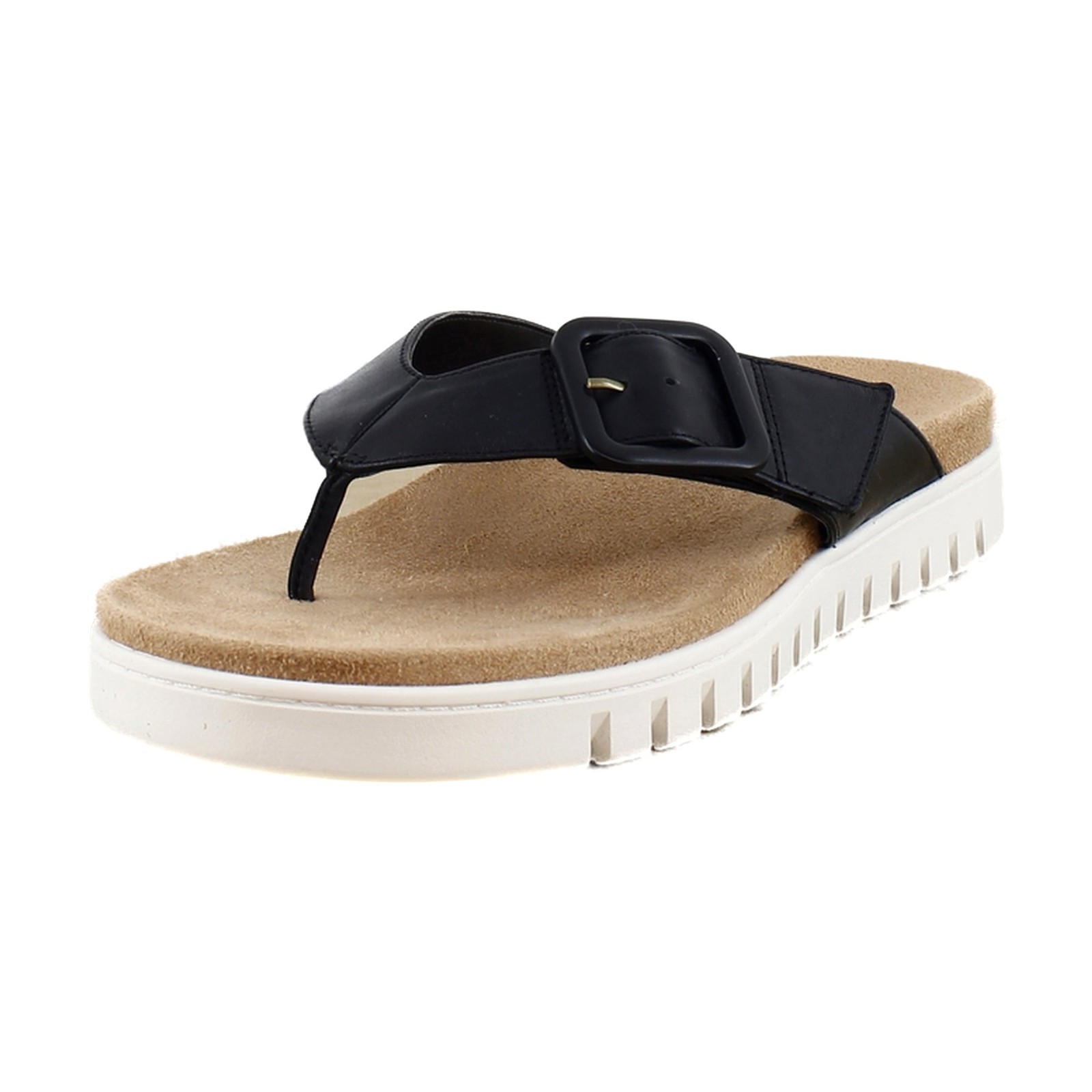 Vionic Uptown Marin Womens Sandals Black Leather