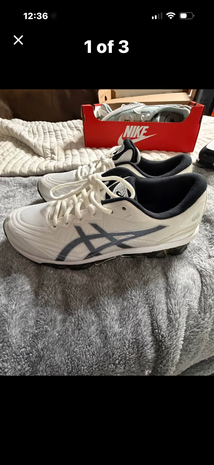 mens asics 8 women 9.5 new