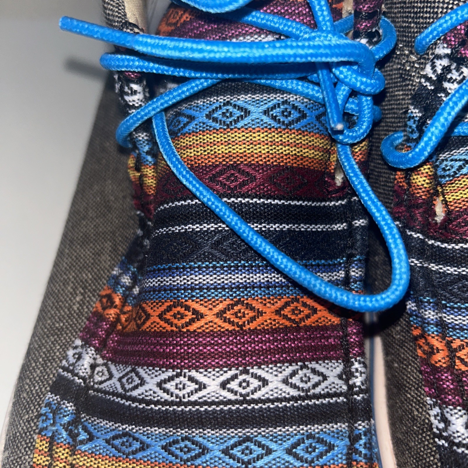 Wrangler Shoes Chukka Aztec Dust Multi KWC0007 Women’s Size 8 1/2M Retro Boho