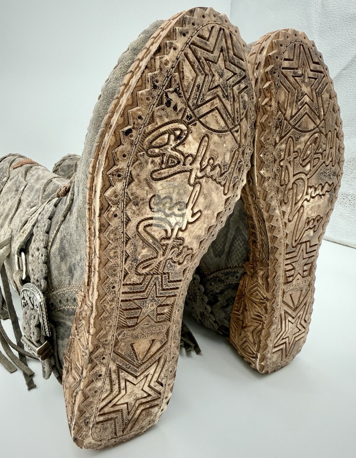 El Vaquero Mirea | Reptile Vine | Sz 39 – Women’s Wedge Moccasin Boots NEW