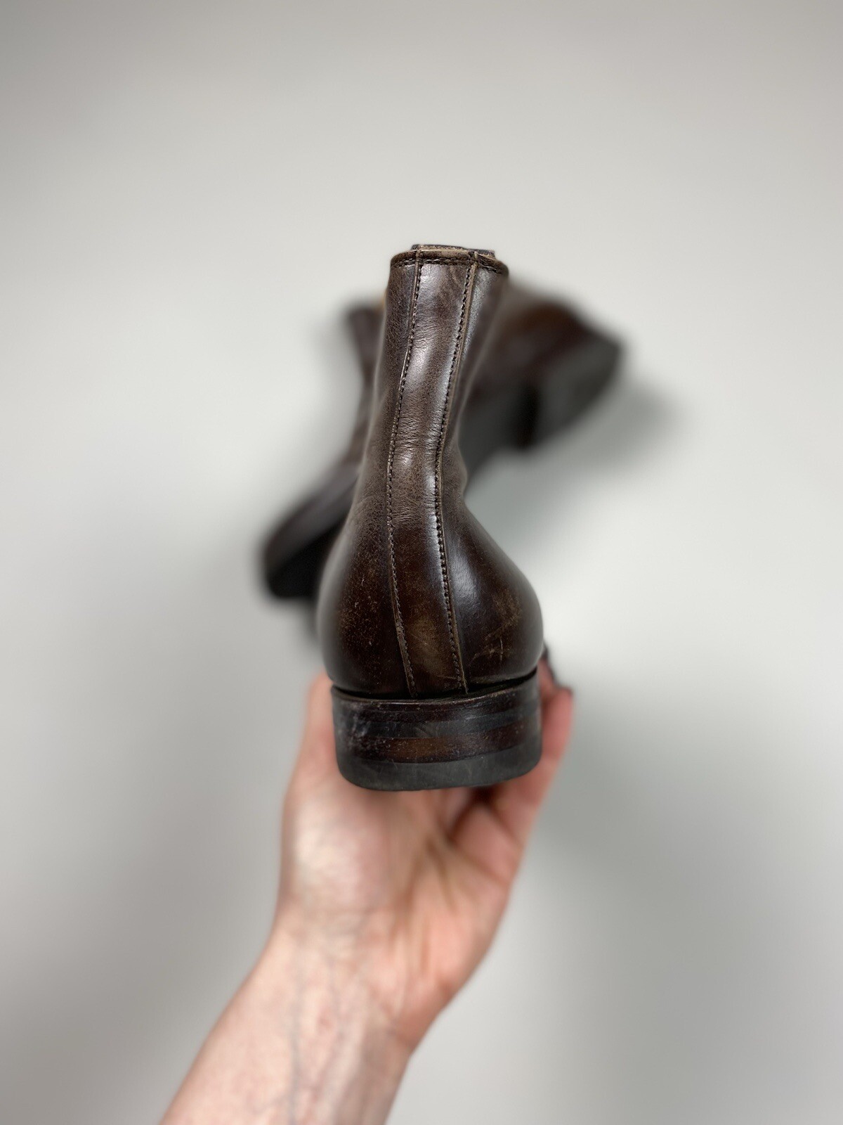 Crockett & Jones Gresham ladies leather Chelsea shoes boots size 9