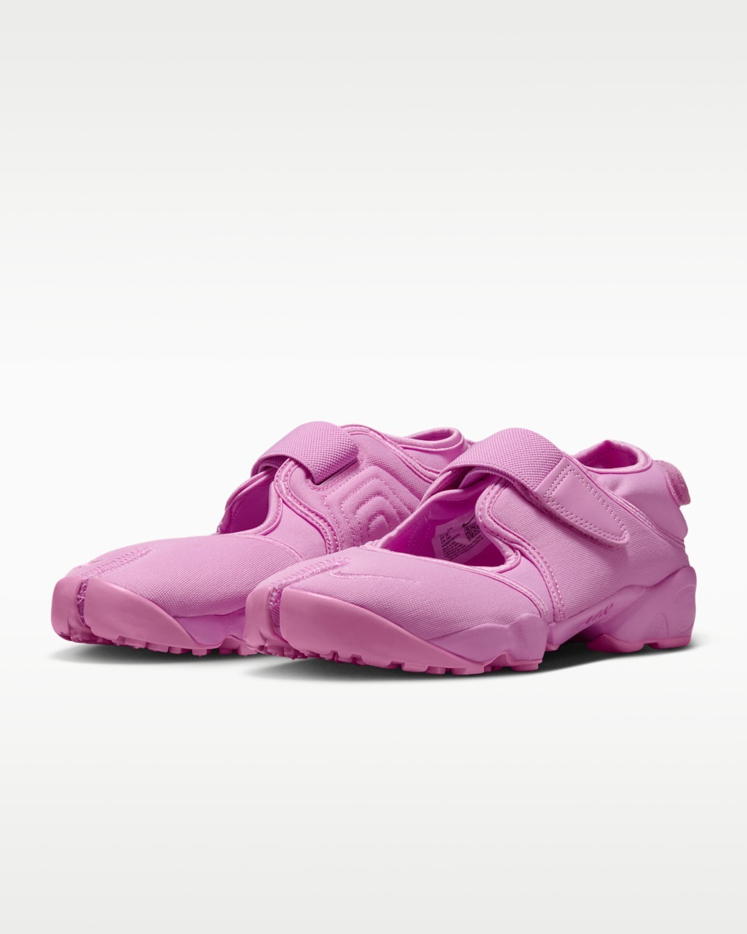 Nike Air Rift IV6058-500 Light Magenta Black Soft Nylon Material Women’s US5–12