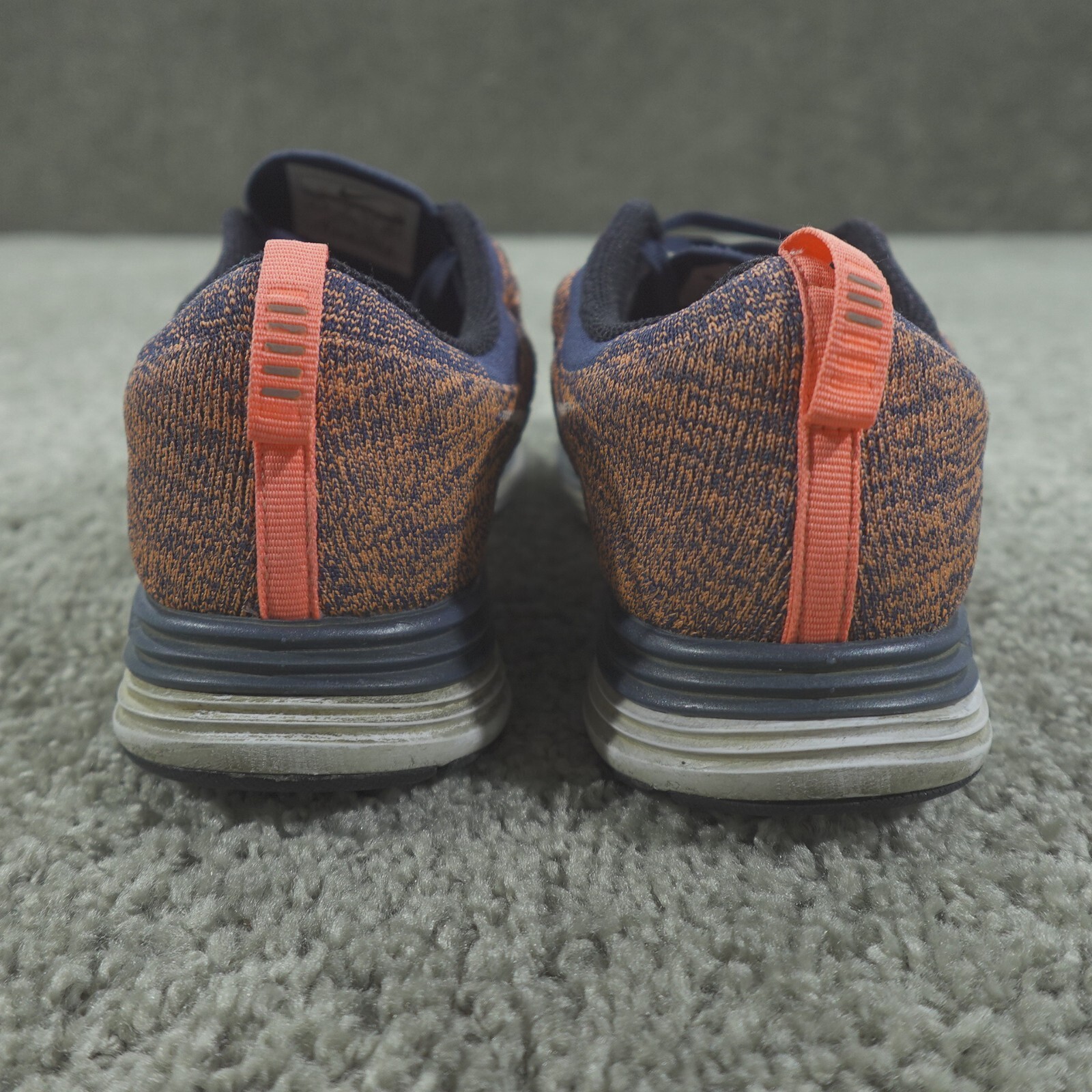 Nike Flyknit Lunar1+ Squadron Blue Atomic Pink Womens Size 9.5 55488-461