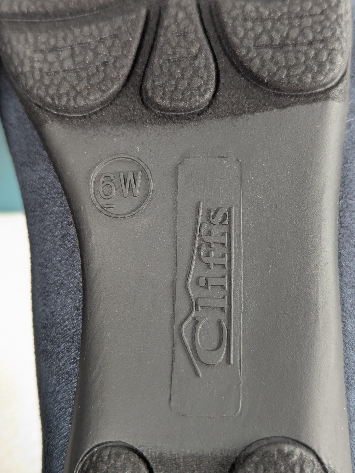 Cliffs by White Mountain – Gainful – Loafer / Flat – Navy Suedette – Size: 6W