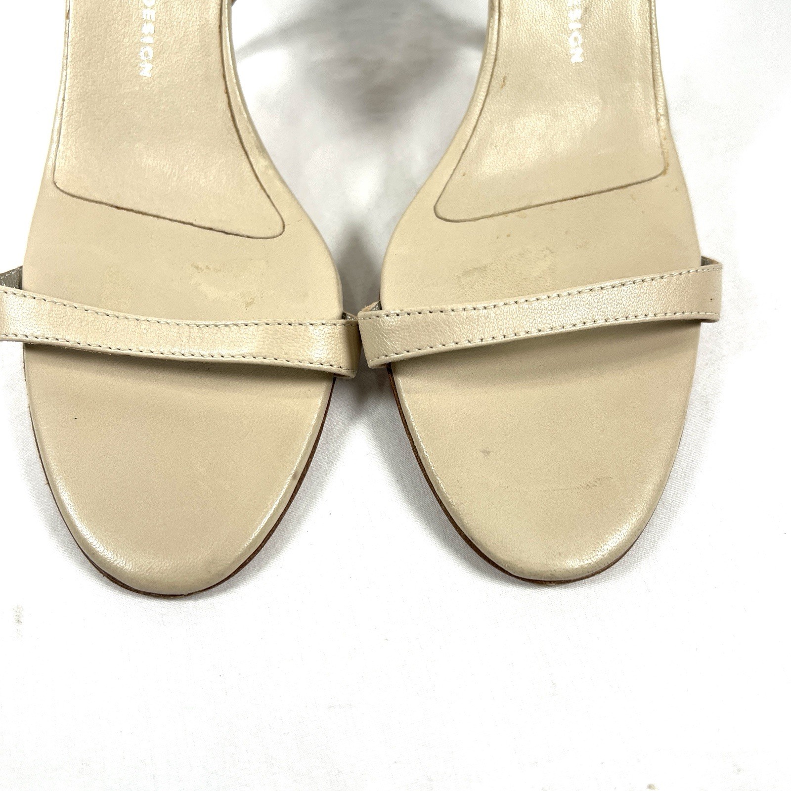 Giuseppe Zanotti Leather Slingback Stiletto Heels Italy Minimalist EU 36 US 6