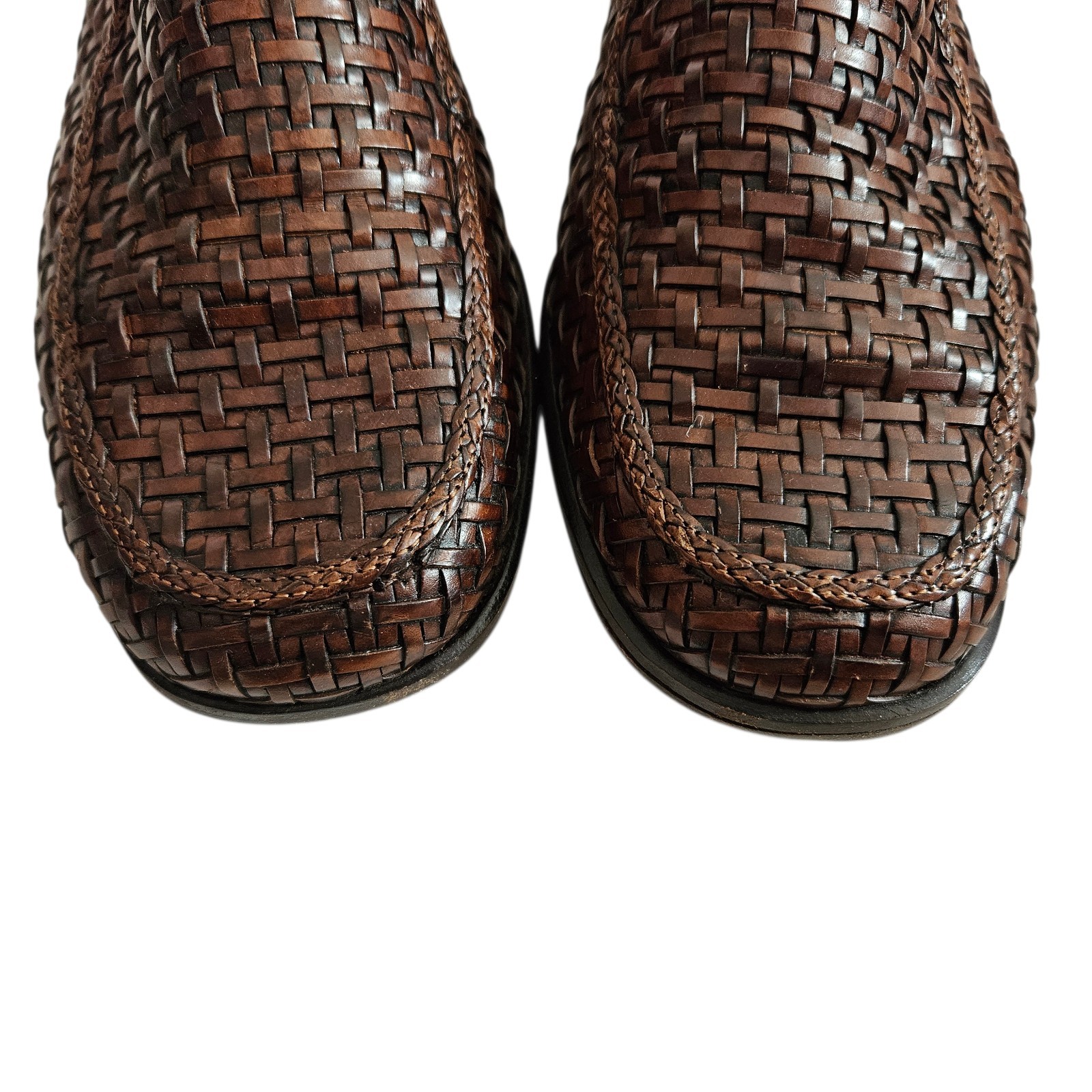 Vintage Womens Cole Haan Woven Loafer 8.5 SEE PICTURES READ DESCRIPTION