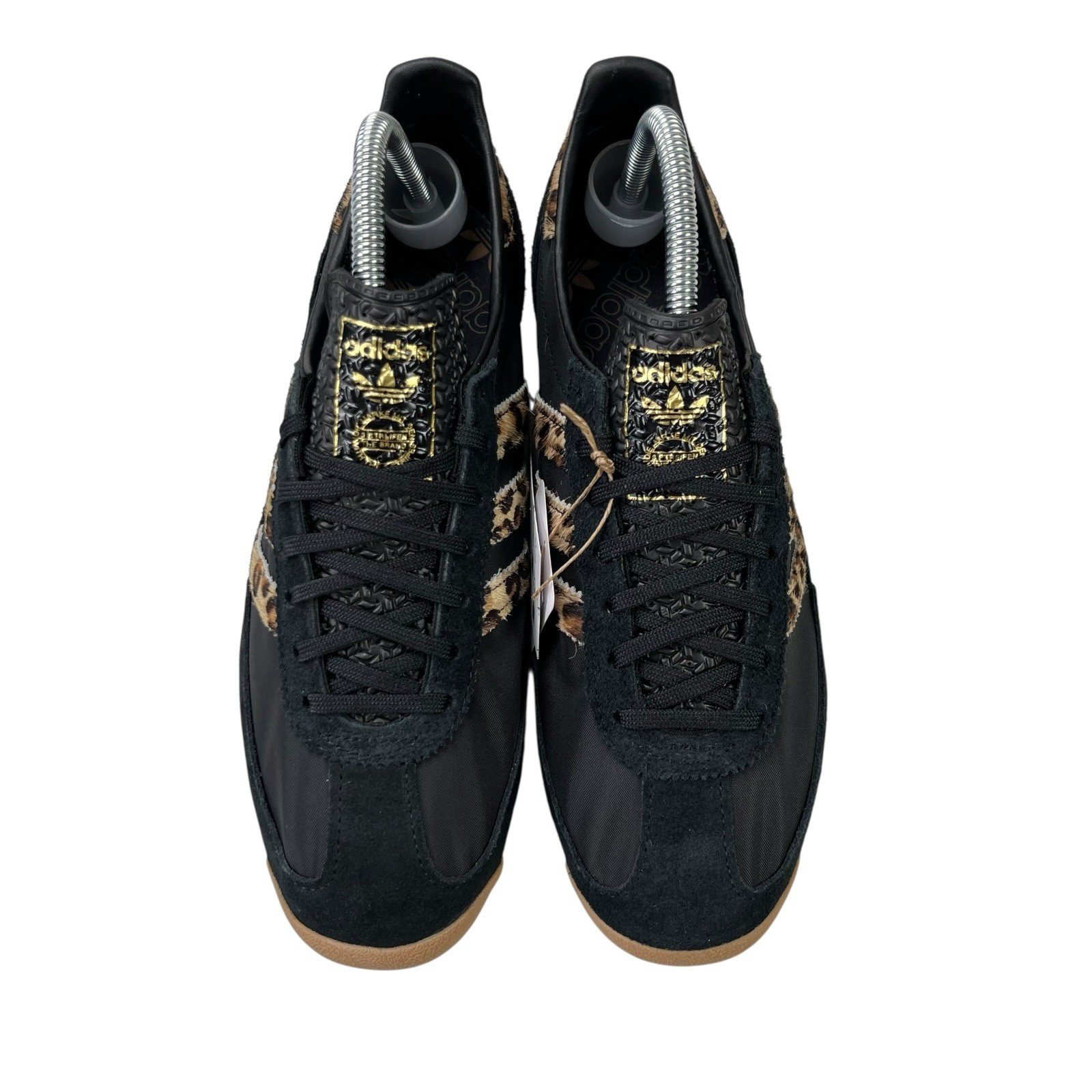 Adidas SL 72 OG Black Gum Leopard Print Shoes JR1640 Women’s Size 6 – 9.5