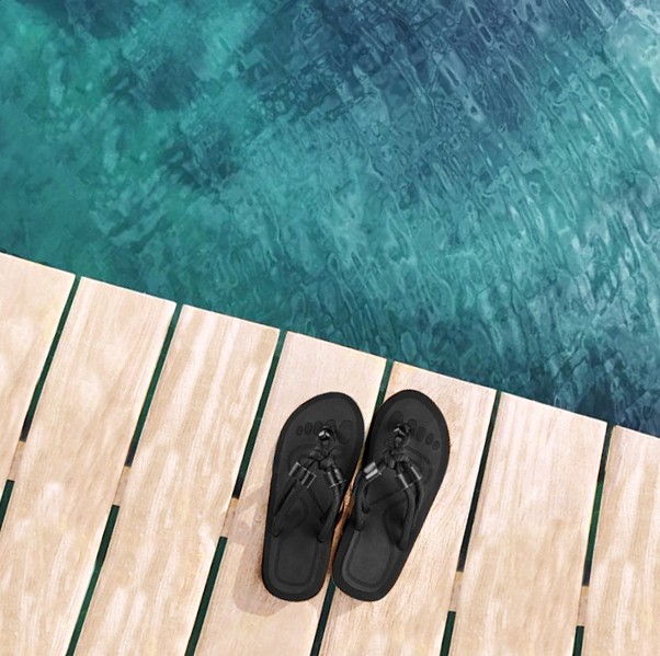 Active Lifestyle Unisex Flip Flops Non Slip Rubber Sole Sandals