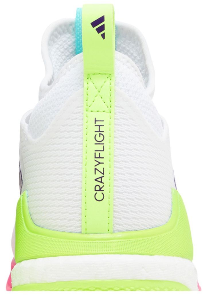 Adidas Womens CrazyFlight Mid Volleyball Shoes HP3337 White