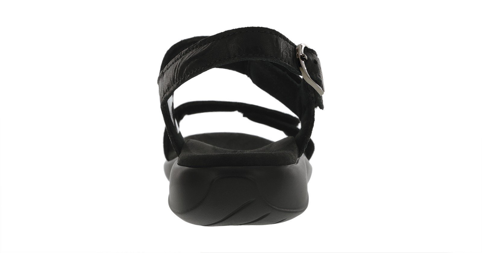 SAS Women’s Nudu Sandal Black Larse 7 Medium New In Box Save Big