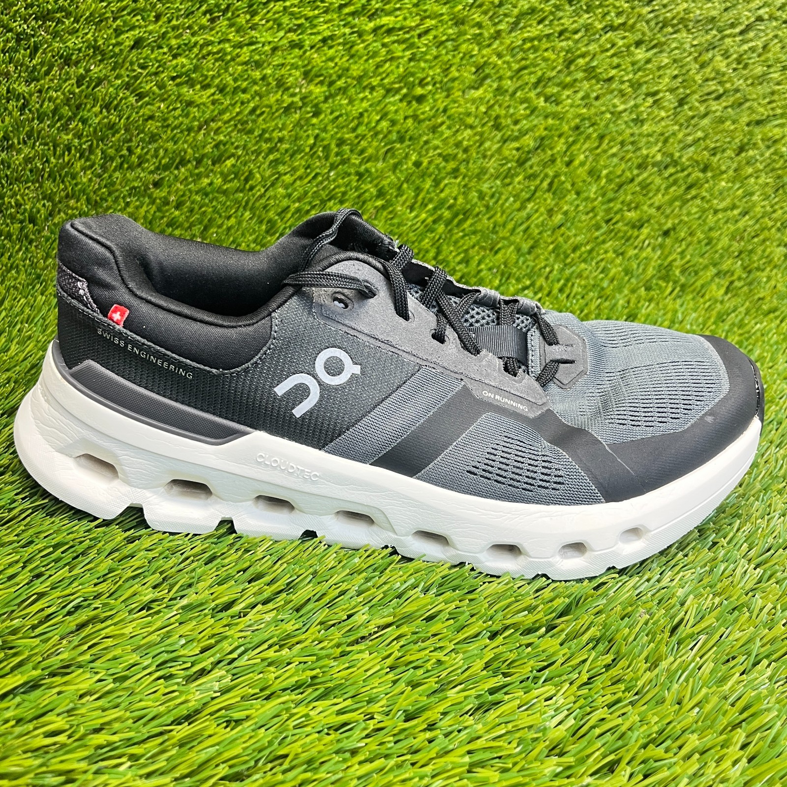 On Cloudrunner 2 Eclipse Black Womens Size 10 Athletic Running Shoes Sneakers