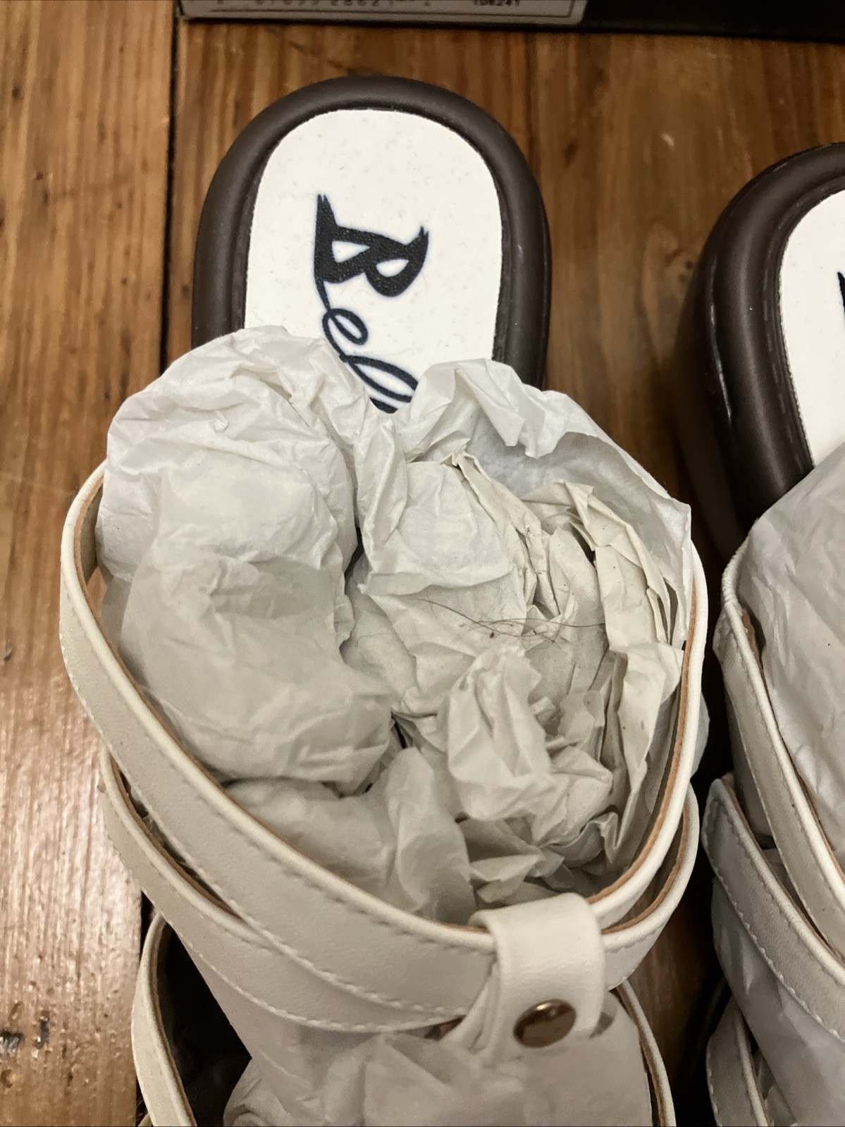 New Women’s Bellini Trance White Size 8.5 W 21130-20 New Box Is Missing Lid