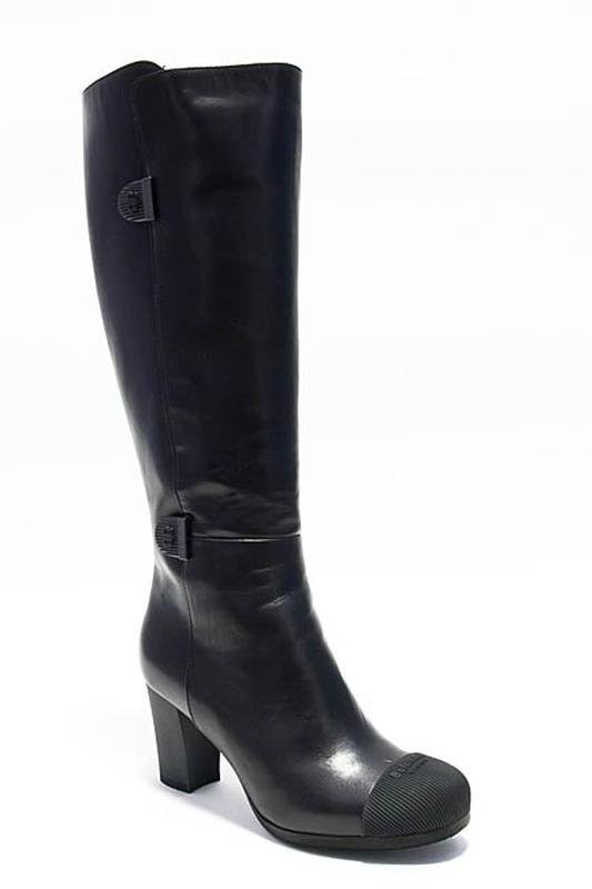 women baldinini boots black leather 37.5