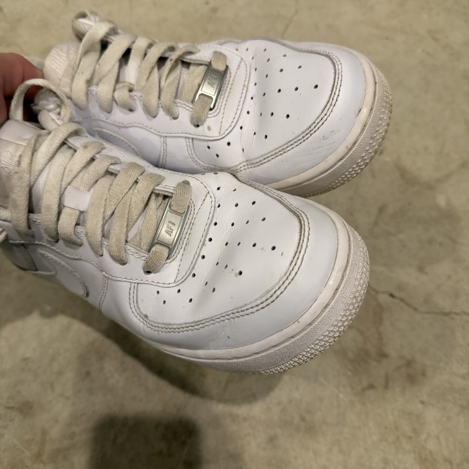 Nike Air Force 1 Women’s Sneakers Size 8 White Used Condition