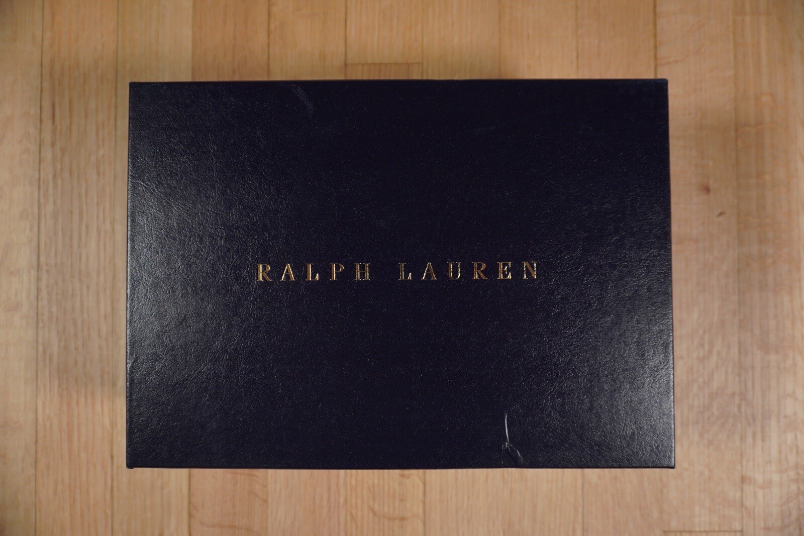 Ralph Lauren Purple Label Alonzo Deco Slipper Black Size 8B Velvet Brand New