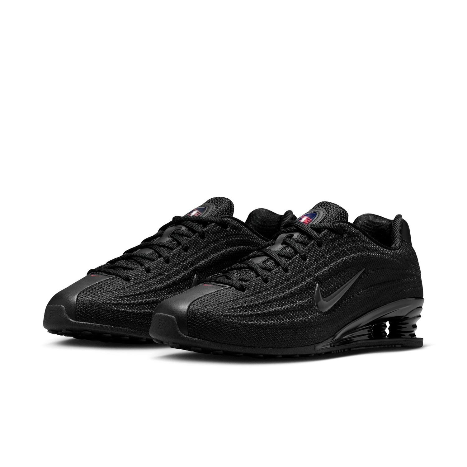 NIKE Women’s Shox Z HQ7540-003 Black Black University Red