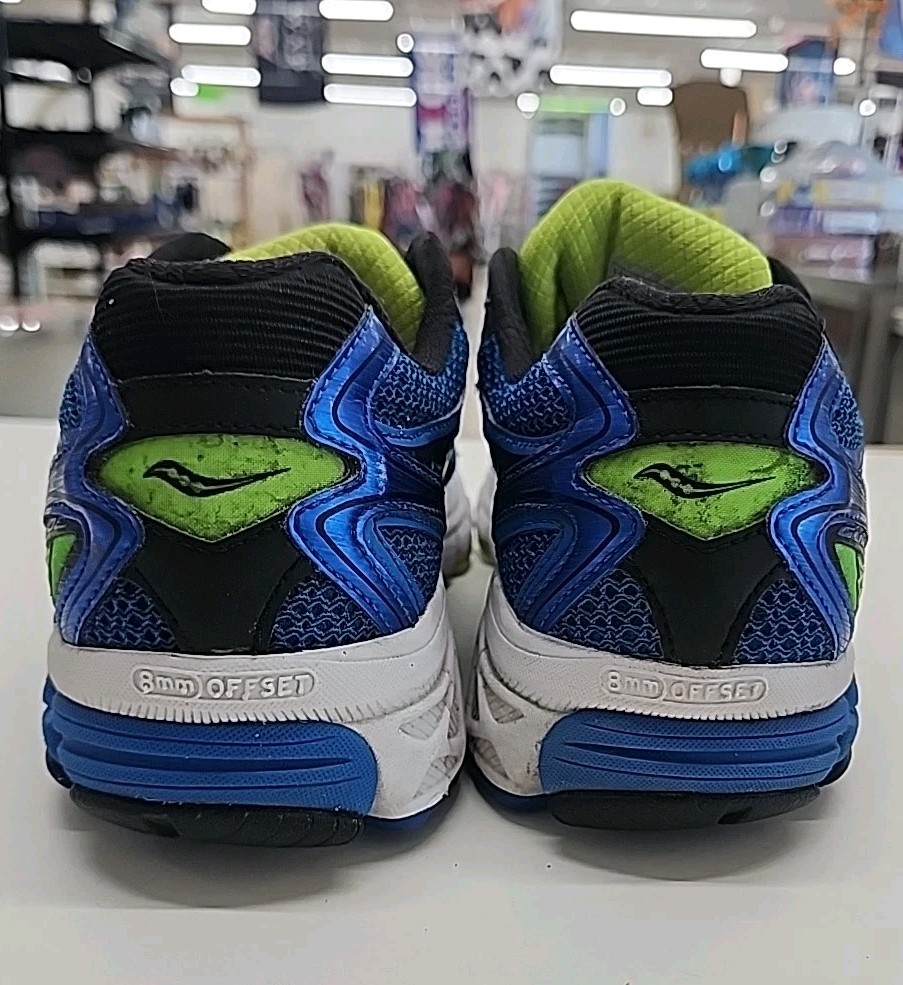 Saucony Guide 8 Blue Running Shoes 8mm Offset Athletic Tennis Shoes Sz 10