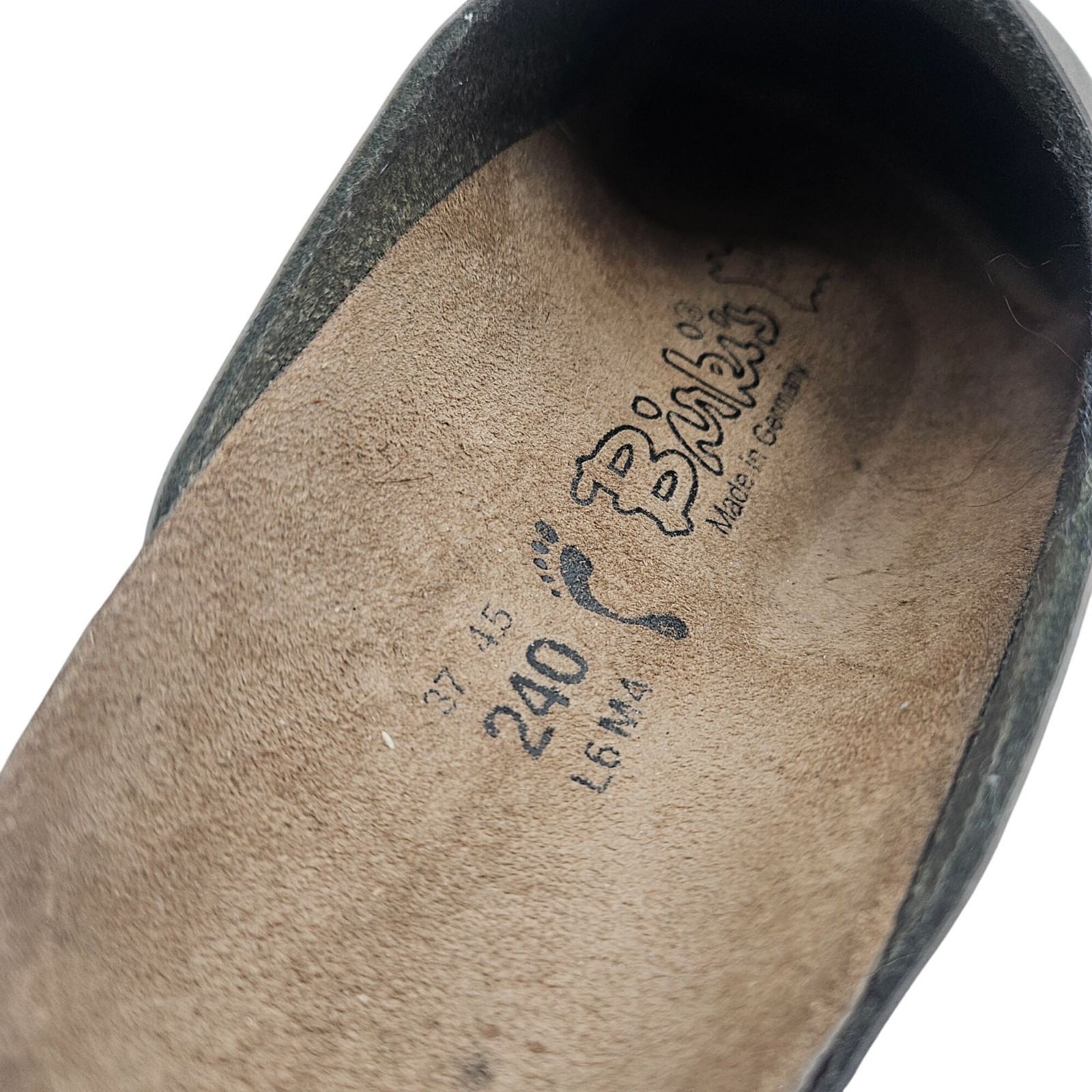 Birkenstock Birki’s Amsterdam Women Size 6.5 EUR 37 Beige Leather Slip-On Mule