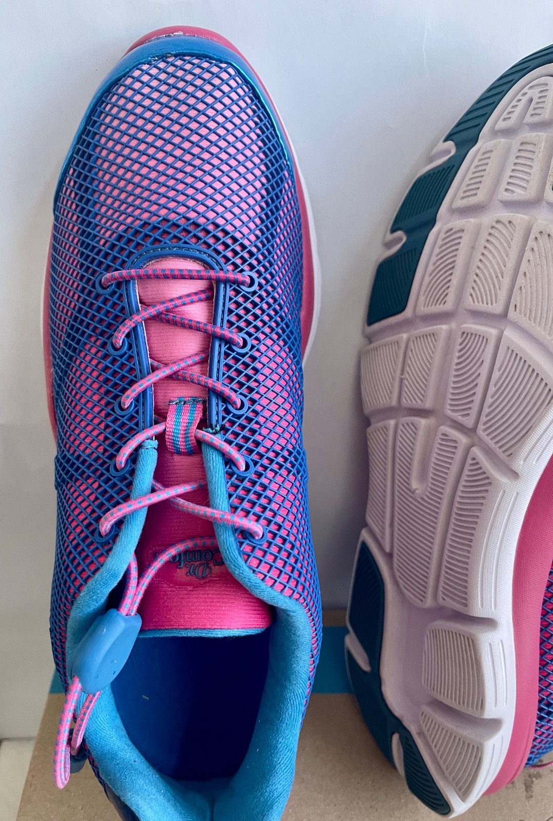 Dr. Comfort 12165 Robin Women’s Hands-Free Orthopedic Sneakers Size 9 1/2 M PINK