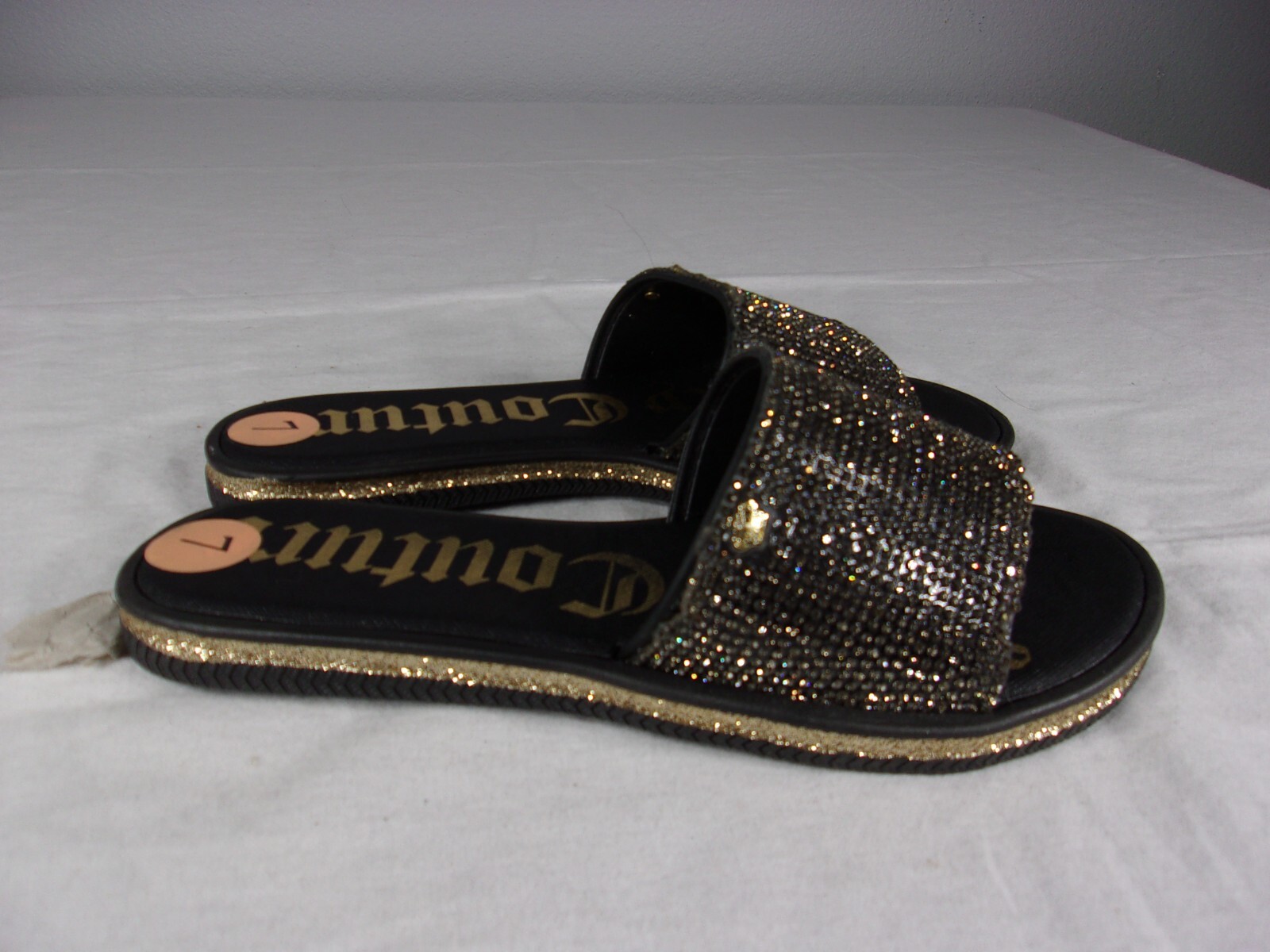 Juicy Couture Yippy Slide Sandals WOMENS Size 7 NEW!!