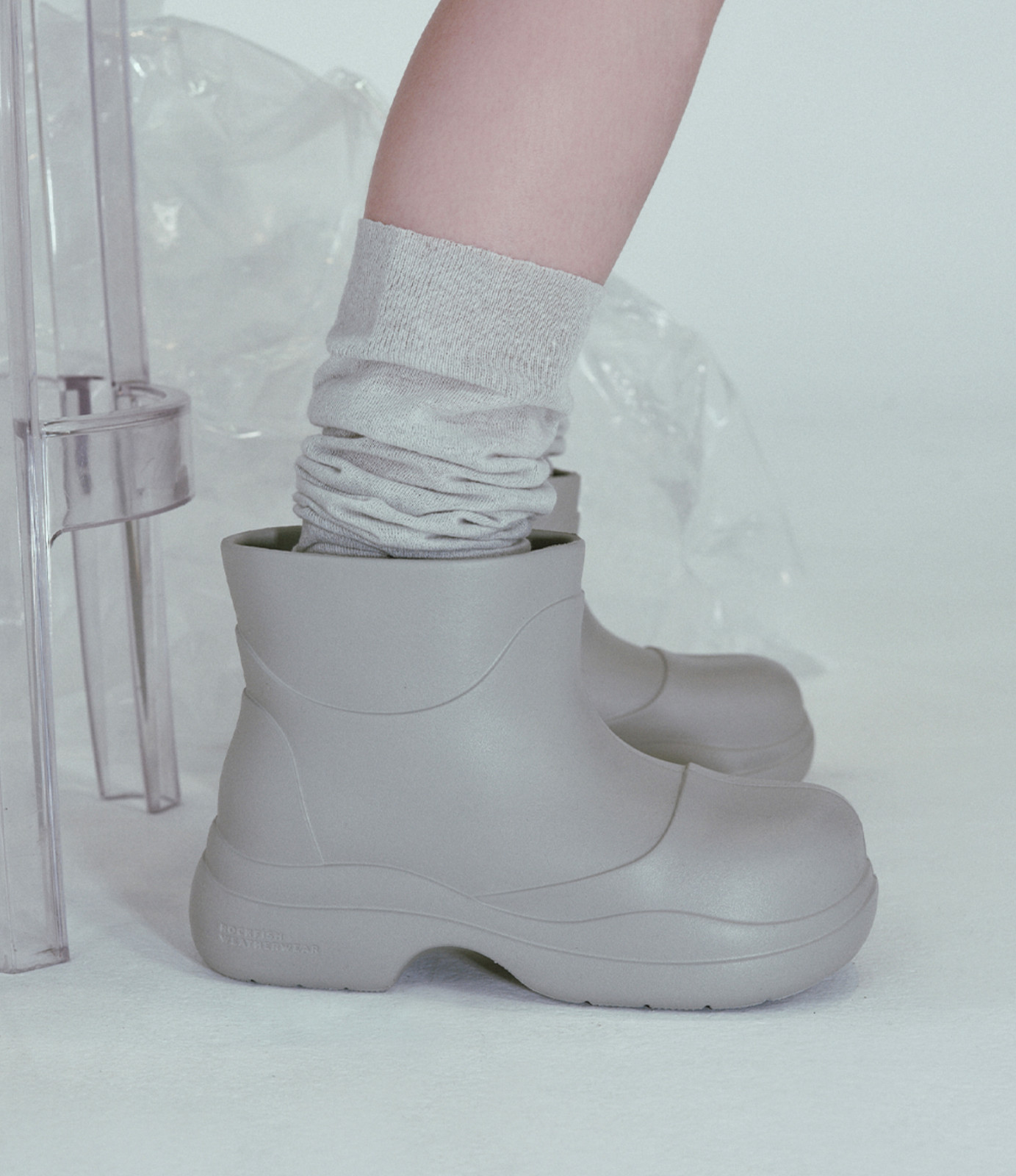Rockfish Hayden Ultra Lightweight Ankle Rain Boots 7 colors Women US 5.5 230mm