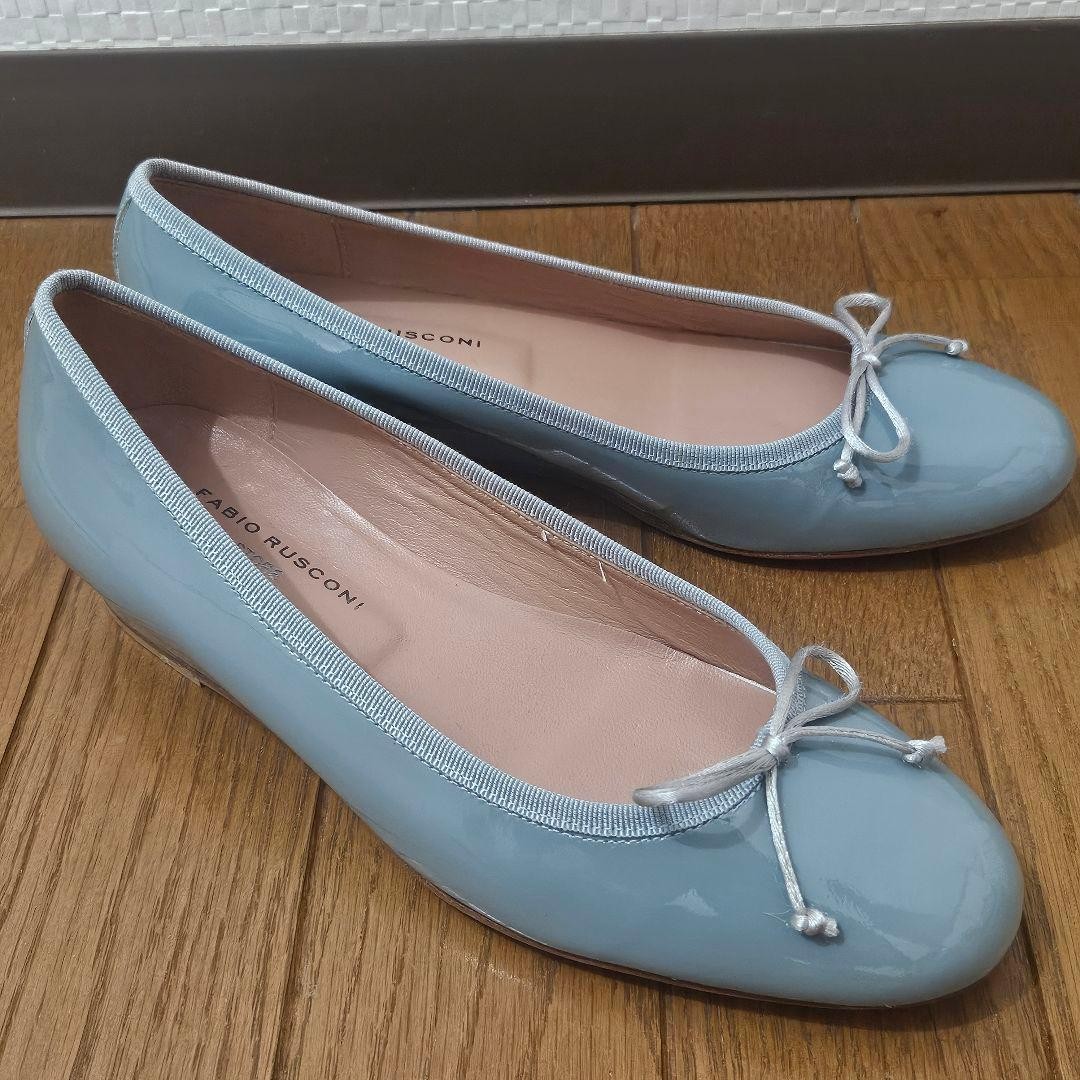 Good condition FABIO RUSCONI ballet shoes Made in Italy 24.0cm