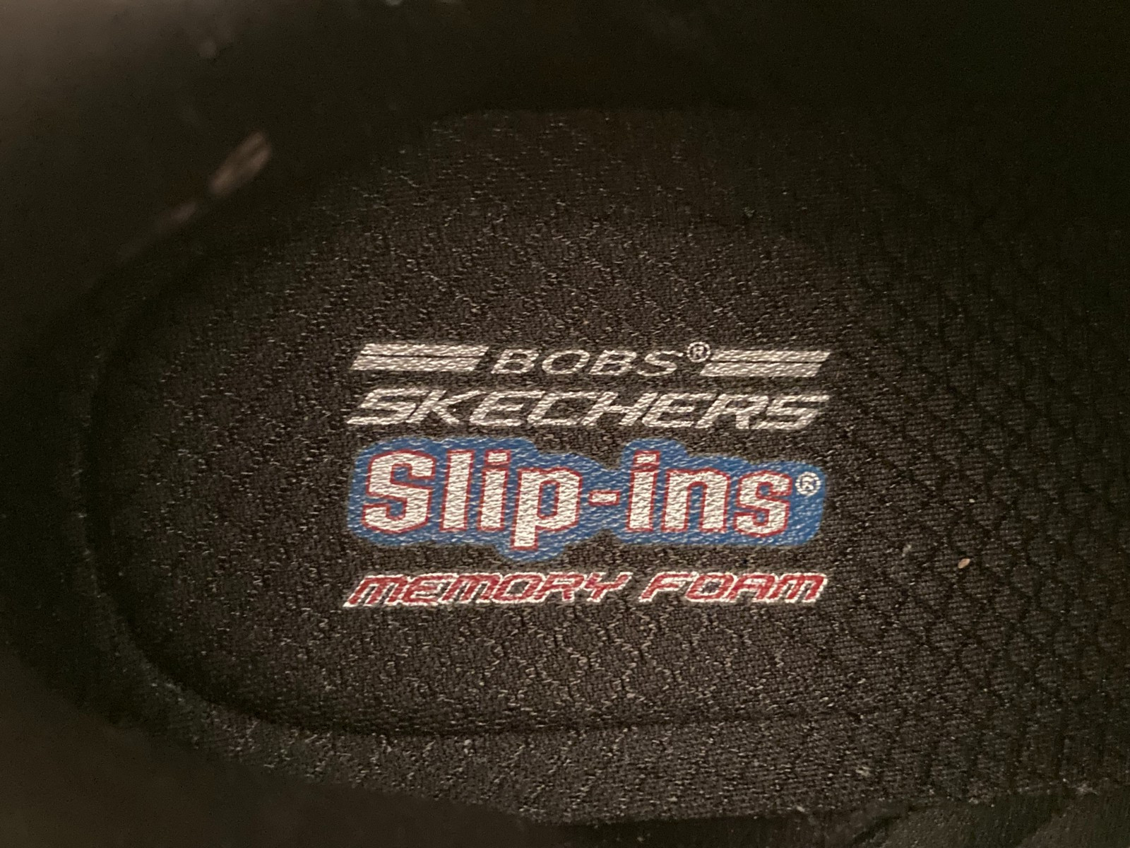 SKECHERS BOBS WOMEN’S SIZE 6.5 BLACK SLIP ON SNEAKERS