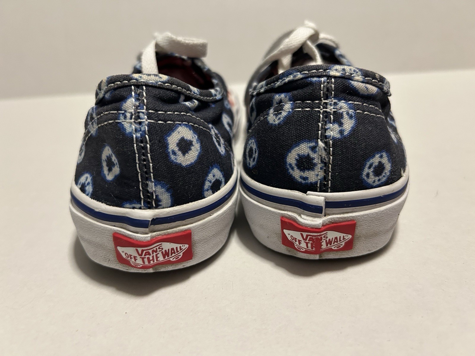 RARE Vans Off The Wall American Flag Patriotic Shoes Mens Size 6, Womens 7.5