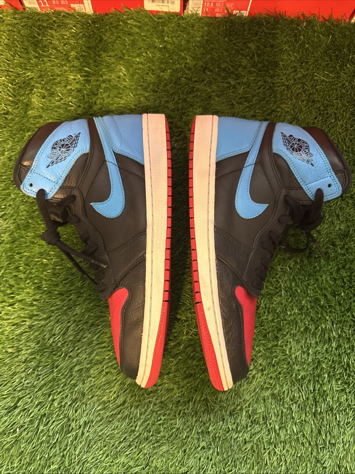 Size M 11 / W 12.5 – Jordan 1 High OG UNC To Chicago 2020