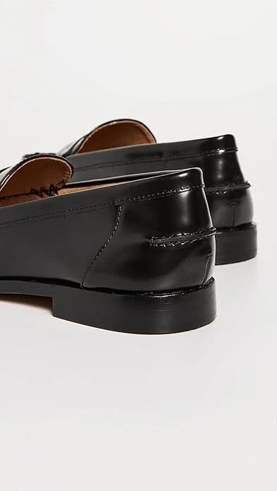 Women’s Madewell Penny Loafer In Leather True Black New Retail $148 SELECT SIZE