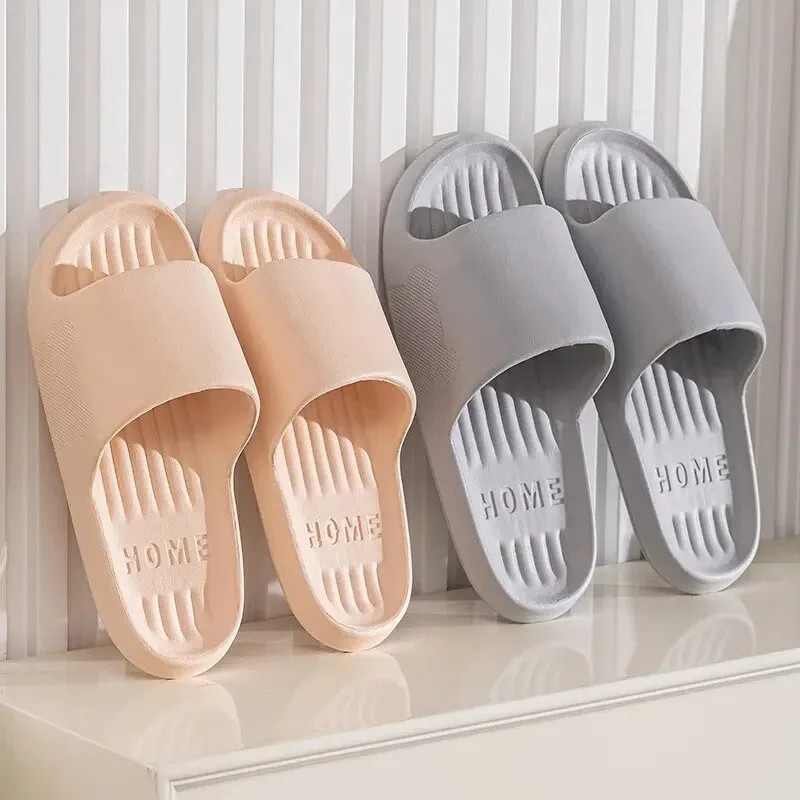 Soft Slippers Couples Home Outdoor Slipper Summer Women Bedroom Thick Bottom Sho
