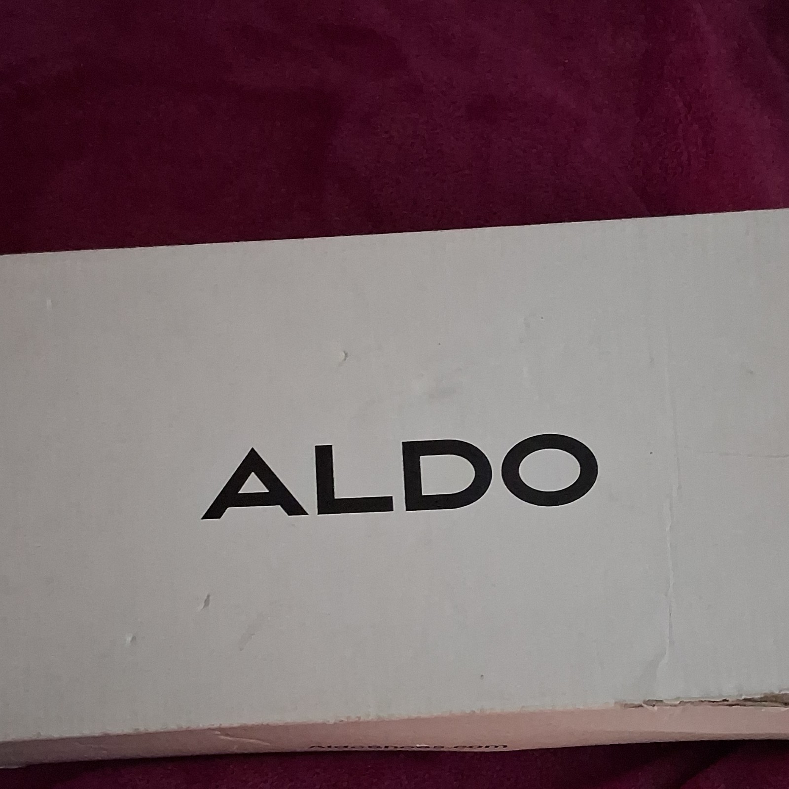 ALDO navy blue Suede Pointed Toe Buckle Flats, Unisex Adults US 13