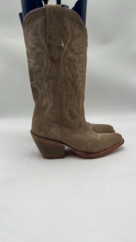 Women’s Idyllwind Charmed Life Western Boots Tan Suede Size 9B
