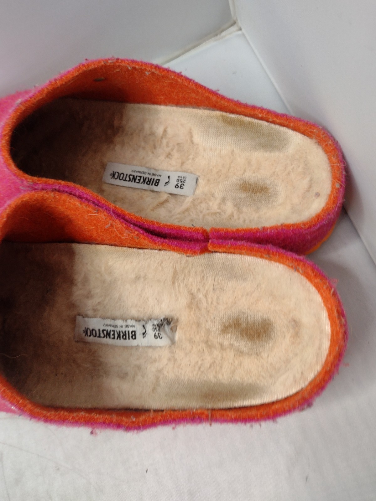Birkenstock Germany Kaprun Fuschia Womens US 8 EUR 39 Wool Felt Clogs A31