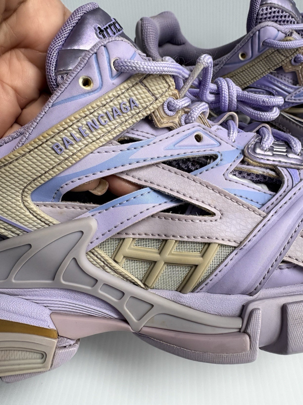Balenciaga Track 2 Sneakers Purple/Lavender – Size 10 US -Women’s / 40 EU
