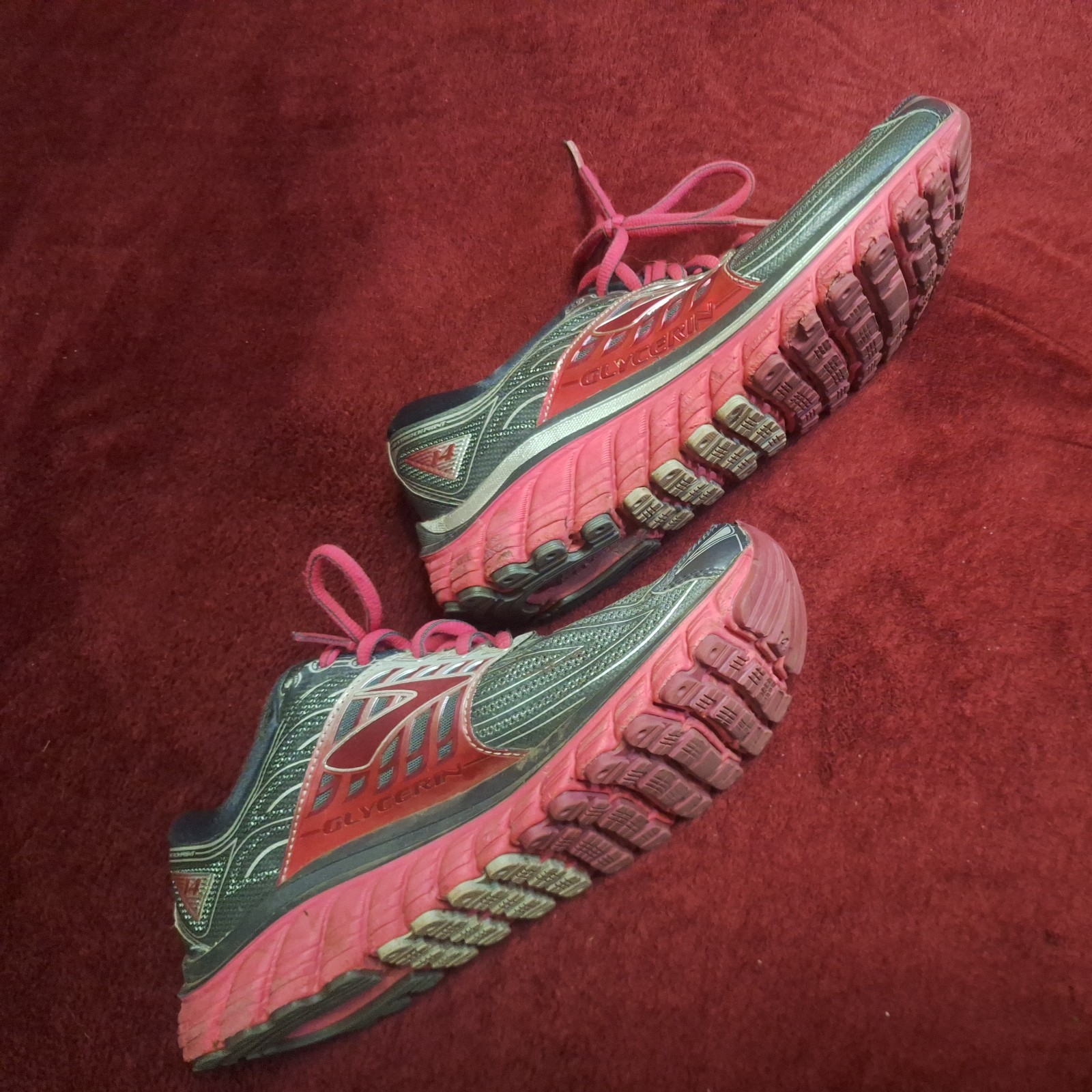 Brooks Glycerin 14 Women’s Size 8 2A (Narrow) Running Shoes Gray