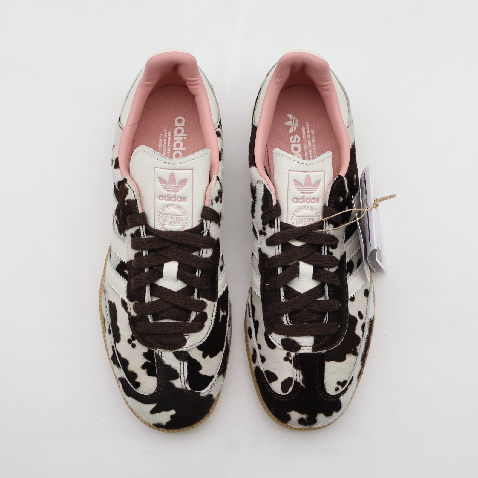 JR1256 adidas Originals Samba OG Cow Print Dark Brown (Women’s)