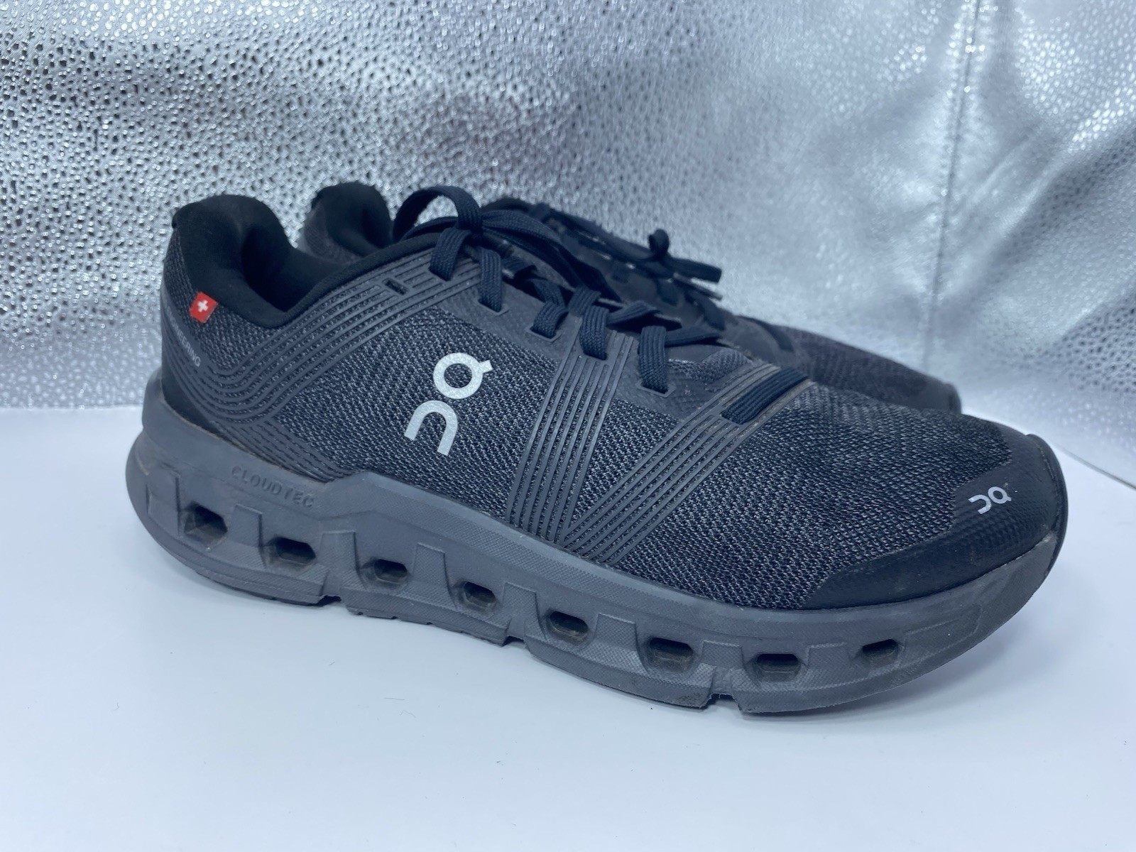 On Cloud Cloudgo 65.98616 Running Shoes Black/ Eclipse Women’s Size 8