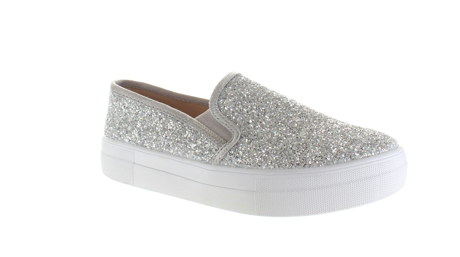Fever Sole Womens Silver Casual Flats EUR 37 (6045105)