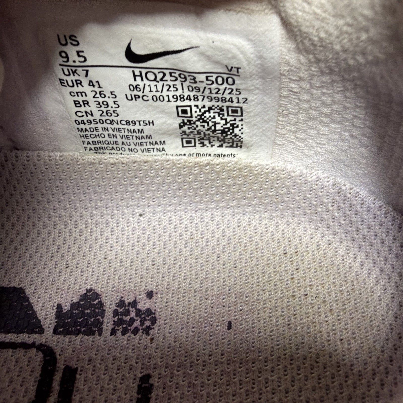 Nike Pegasus Premium Women’s Size 9.5 Barely Grape Purple Dynasty HQ2593-500