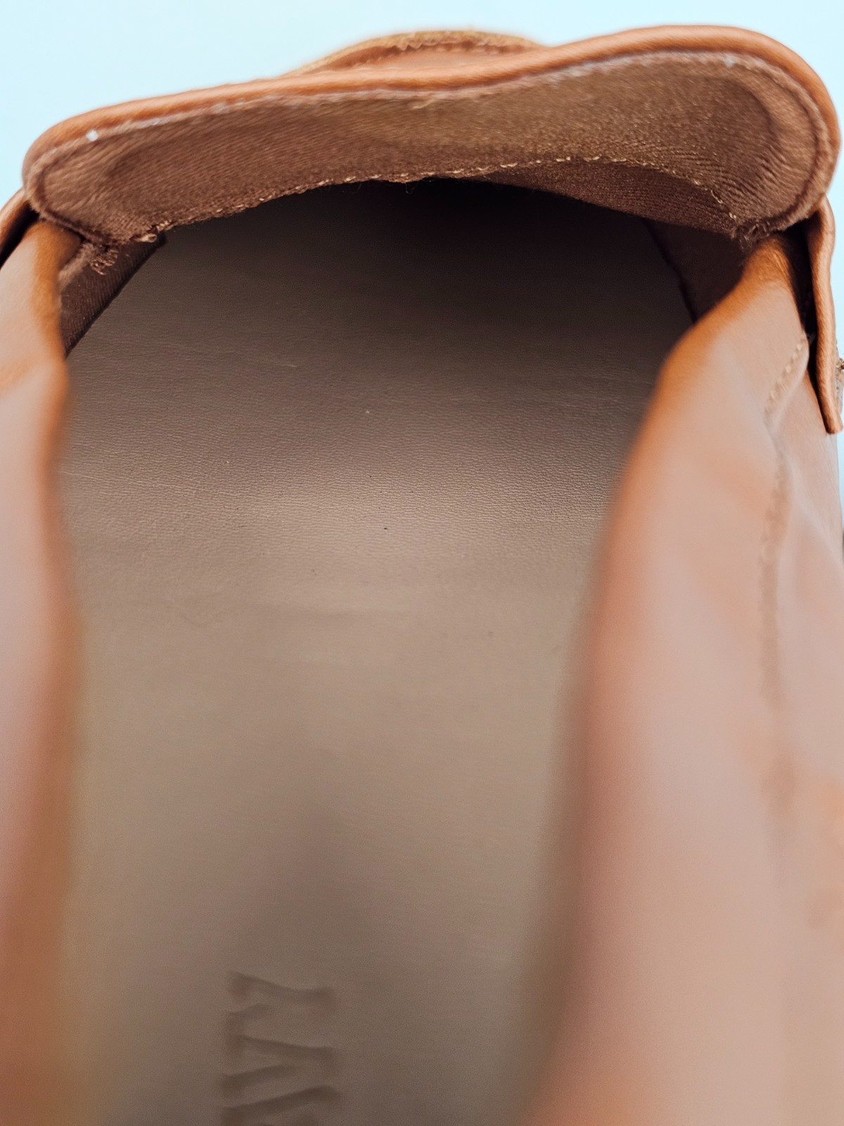Old Navy Modern Loafer Women’s Size 9 Cognac Brown Penny Loafer Flat Slip On