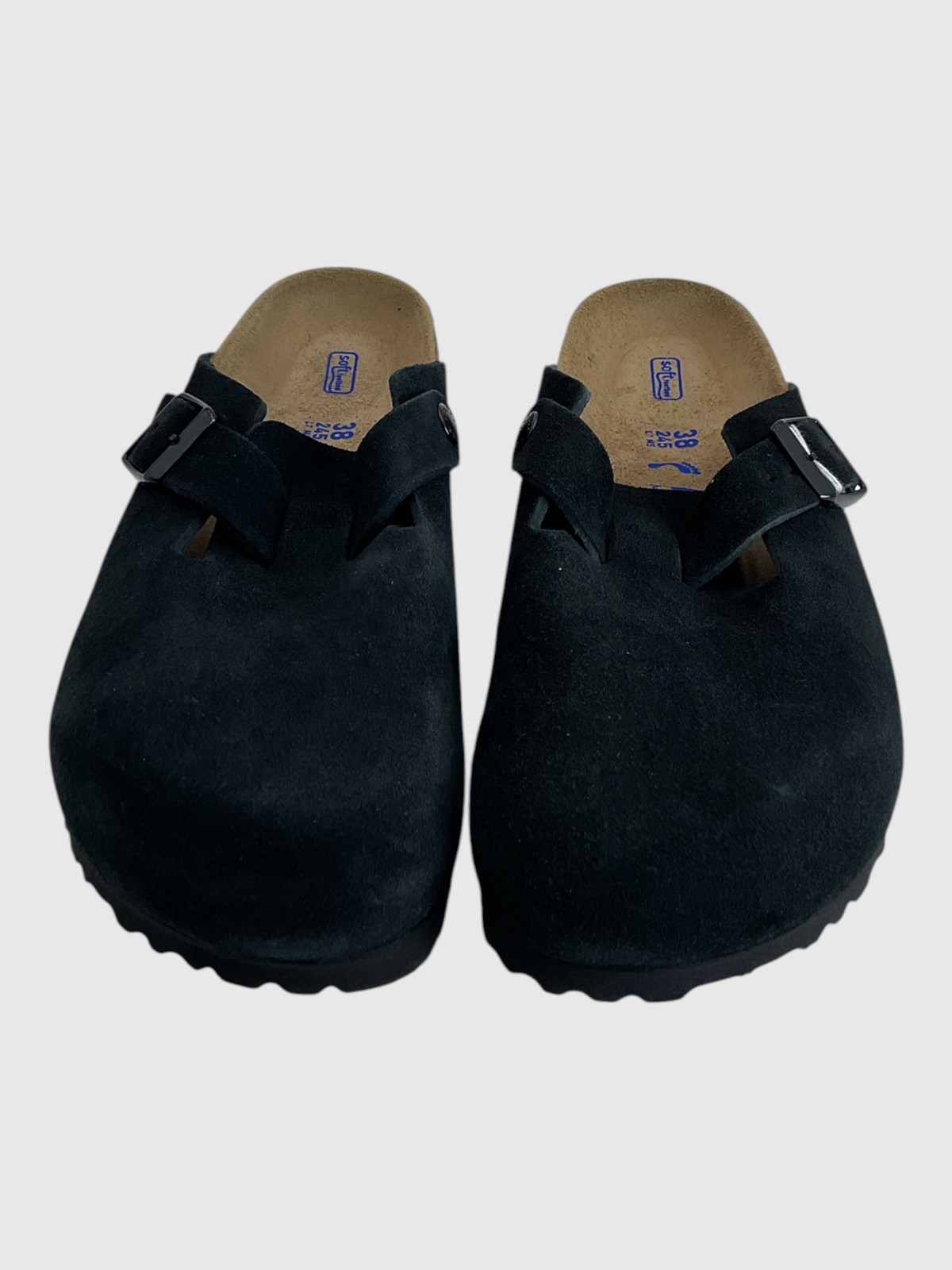 Birkenstock Boston Women’s Size 7 US 38 EU Black Clogs Soft Footbed Narrow