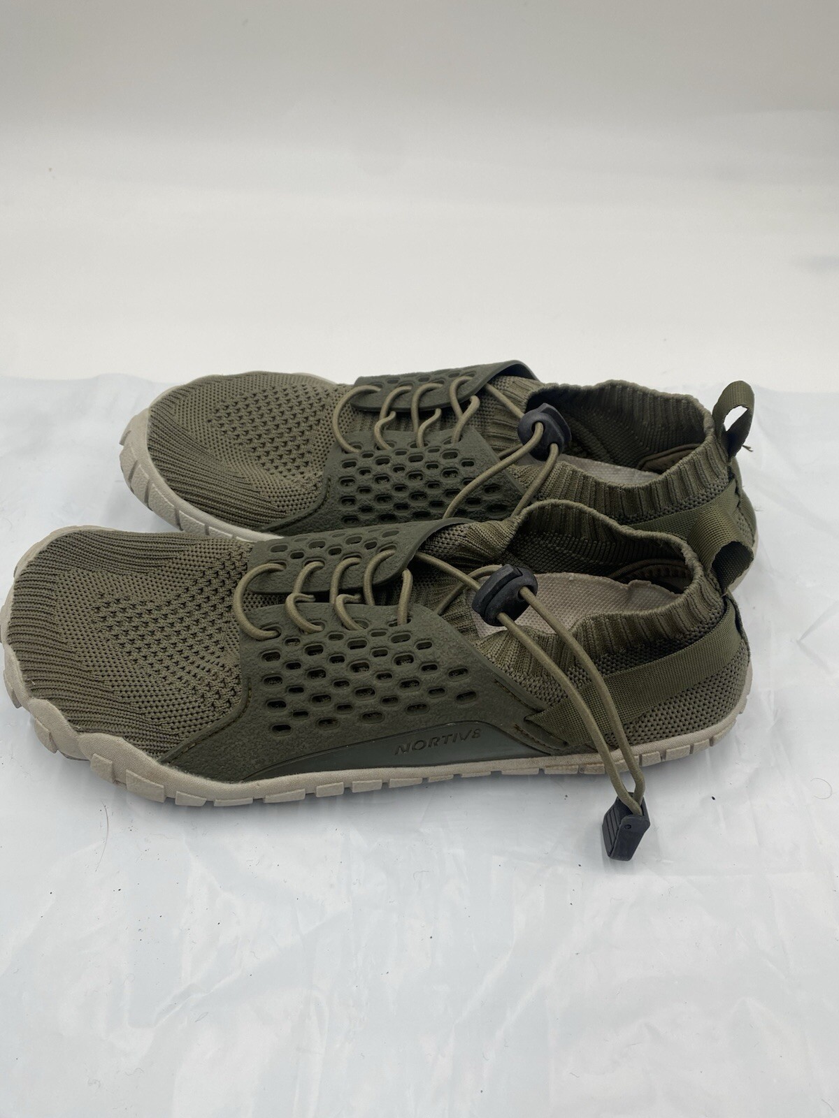 NORTI V8 AQUA-K2 Women’s Size 5 Army Green Comfort Hiking Sneakers